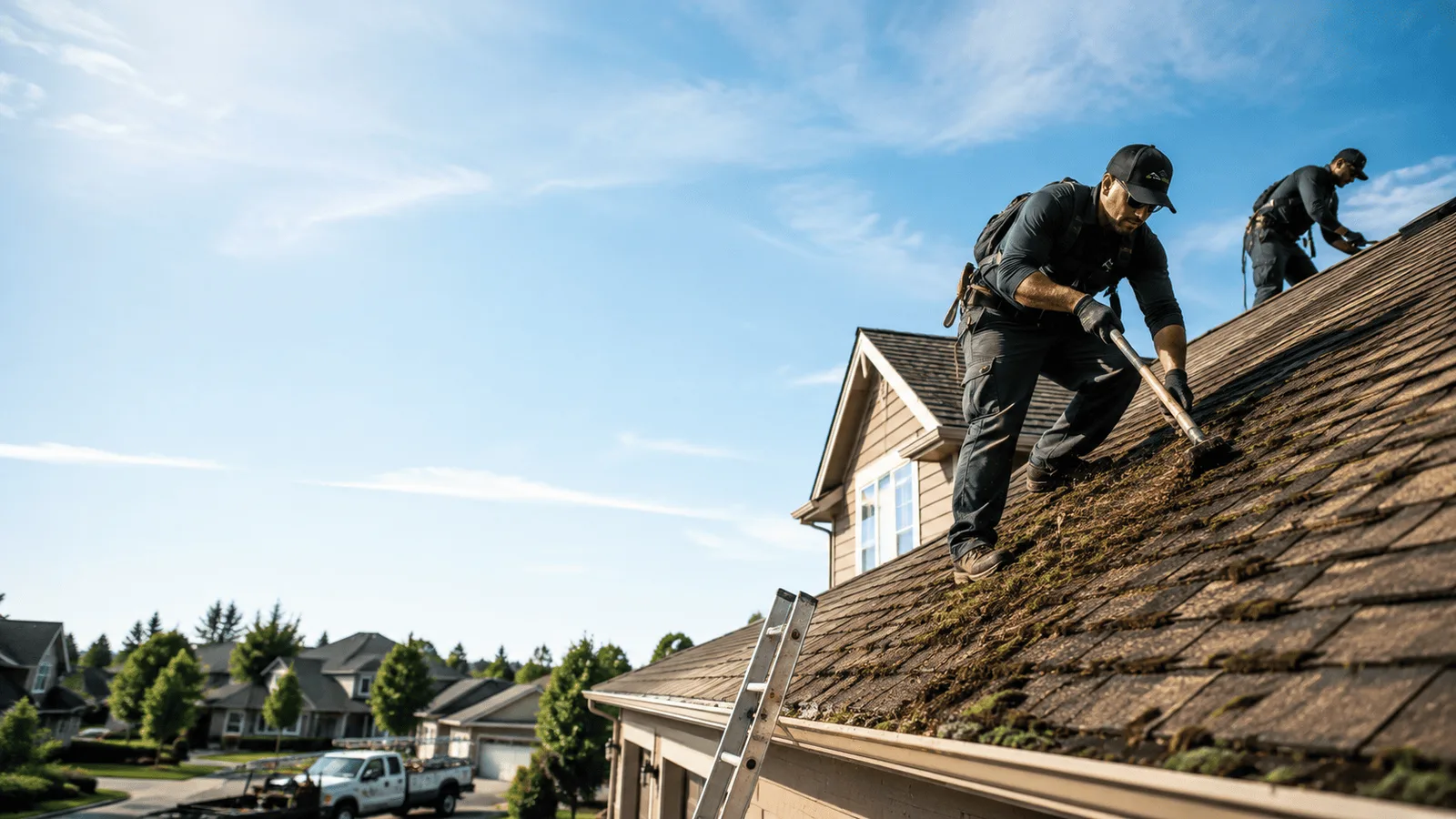 Roof Moss Removal in Tensed, ID near me